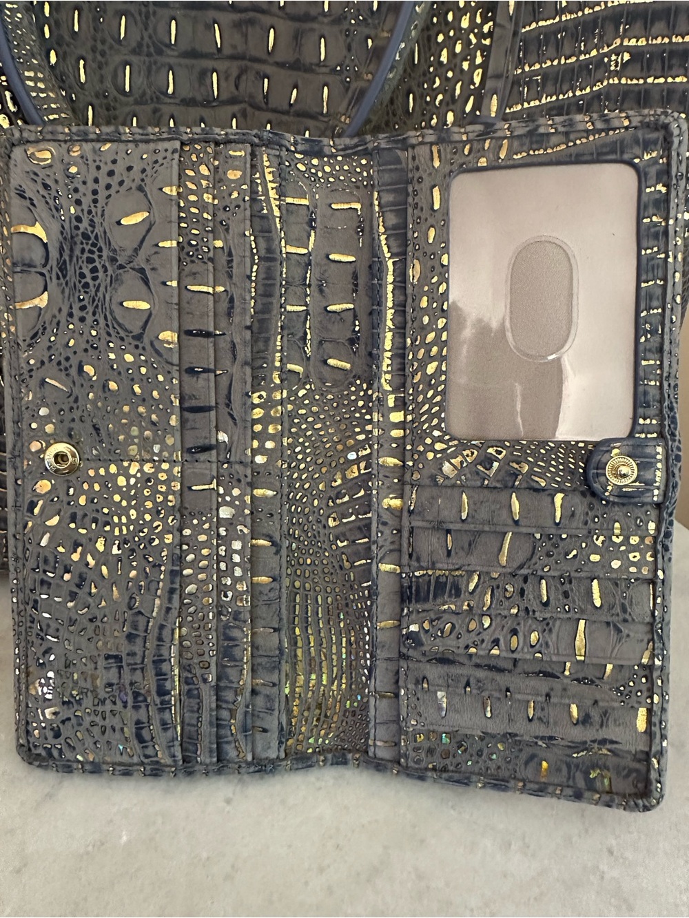 👑 Brahmin EUC Regal Duxbury and Ady Wallet 👑 - Picture 11 of 11